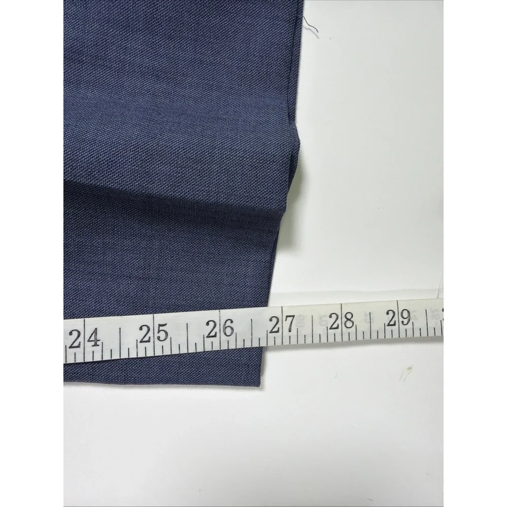 J.Crew Thompson 100% Wool Dress Suit Pants Mens 34x27* Navy Blue Office Trousers